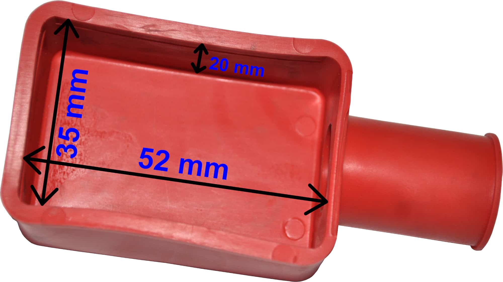 Cover coat hood protector for terminal pole battery shoes battery pole red car truck motorcycle scooter tractor camping Insulating Cap protective cap dust cover 020291R RACO