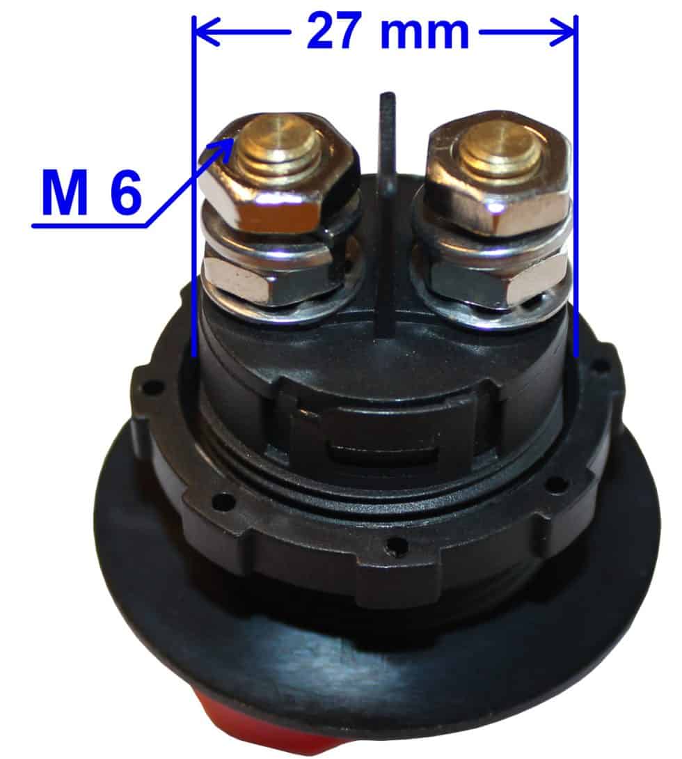 Main battery switch selector boat car Raco