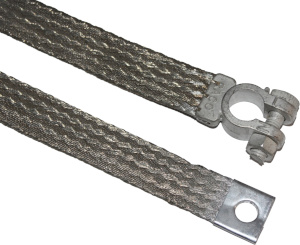 Batterifläta Batterikabel Jordfläta Kopparfläta Trådfläta Jordband Motorkabel Minus Pol 22mm² Ø10mm 300 Serie Top Menu RACO SE