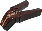 Charging clip Crocodile clips Alligator clip Power clamps Loading Test Starting aid Battery Charging Black 906000 RACO GB 150x110